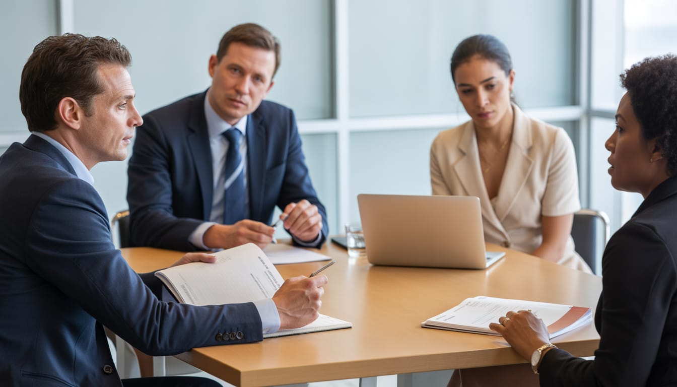 Estudante se preparando para o vestibular da PUC com caderno, computador e plano de estudos