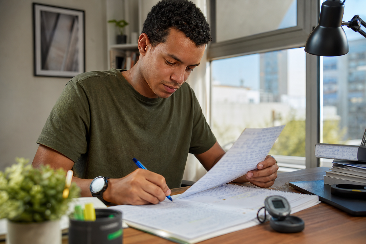 Pacote de concursos: como organizar treino, correção e revisão de redação